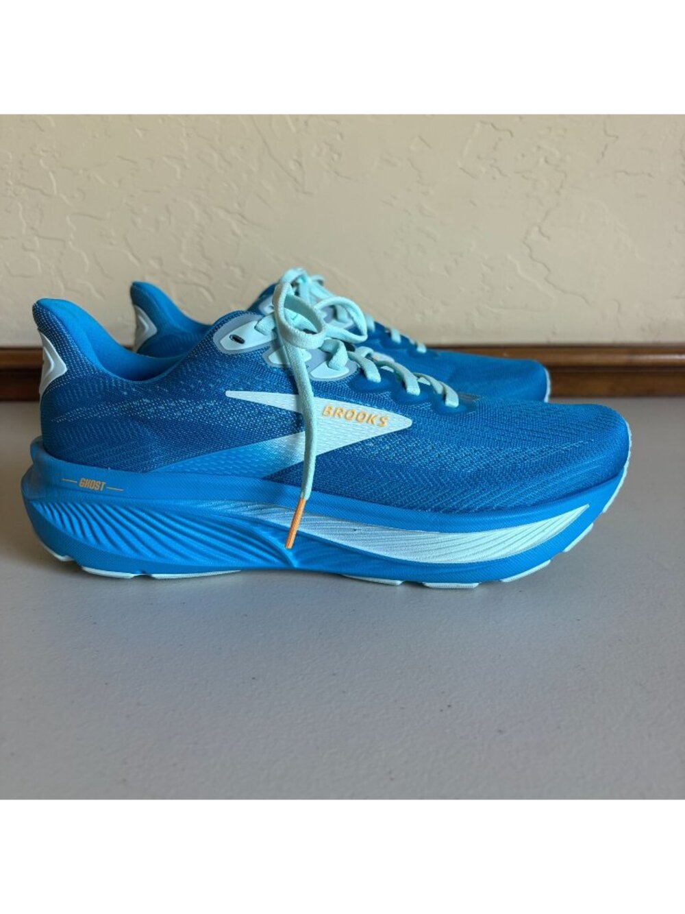 Brooks Ghost 17 Running Shoes Vibrant Blue Men's US 8 1104421D432
